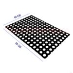 Karpet Kamar Mandi PVC Anti Licin 30 x 30 CM - hitam