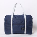 Tas Travel Lipat Jumbo Anti Air Hand Carry Luggage Waterproof - navy