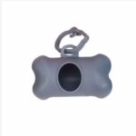 Wadah Sampah Poop Bag Model Tulang Bahan Plastik Praktis - wadah abu-abu