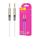 Kabel Audio Jack Logam 3.5 mm Warna Putih - Putih