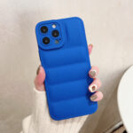 Casing iPhone 13 Pro Max Puffer Case North Face - Biru