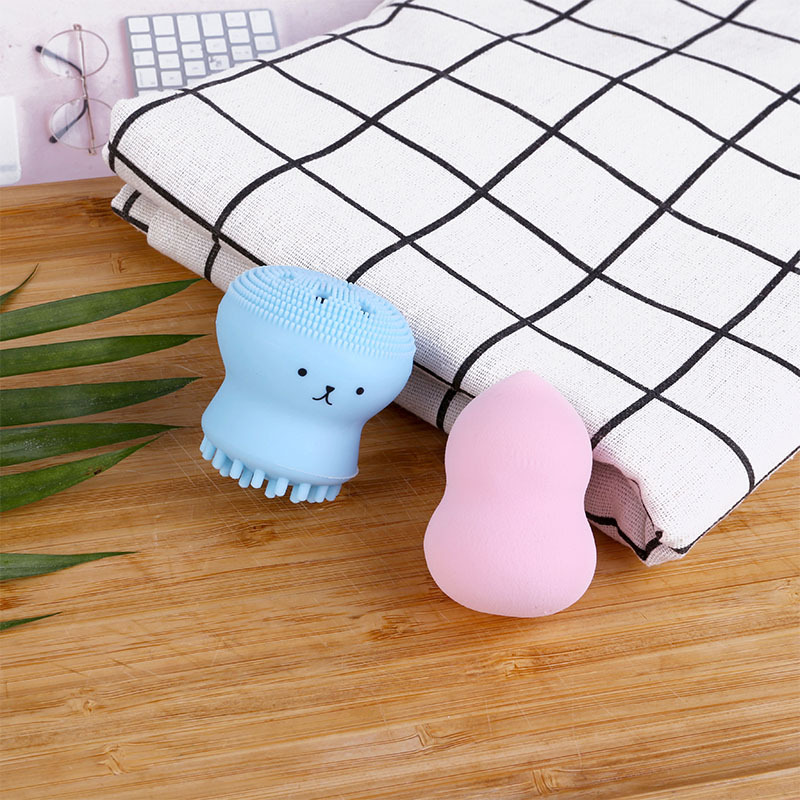 O1CN01sXB8xY1gtBmiuYKJu_3071784199-0-cib-1673001334 Spons Sikat Cuci Pembersih Wajah Dengan Model Gurita - Image 1