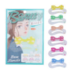 Alat Cetakan Alis Eyebrow Stencil Cards 6pcs Korea