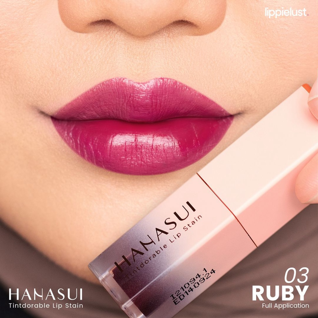 PyaU0Ef6UiJdkQhrPku11KUbGmCp1bpzKM5fD1Kr Hanasui Lip Cream Mattedorable Boba Edition Long Lasting Matte - ruby - Image 1