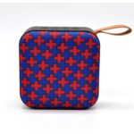 Speaker Box Music T5 Wireless Bluetooth Mini Portable - biru corak