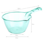 Gayung Mandi Transparan Estetik Anti Pecah -