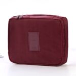 Tas Kosmetik Multifungsi Pouch Tas Make Up Multi Pouch Travel - wine