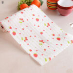 Alas Serbaguna Bahan Busa Plastik Anti Air Anti Slip 30x300 cm - strawberry