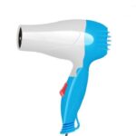 Alat Pengering Rambut NOVA N-658 Low Watt Hair Dryer Mini Lipat - biru