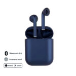 Earphone Bluetooth TWS 5.0 InPods i12 Wireless Macaron - dongker