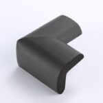 Pelindung Pengaman Sudut Siku Meja Silikon Corner Guard - hitam
