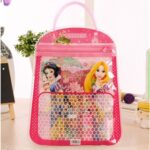 Set Alat Tulis 6 in 1 Stationery Free Bag untuk Anak Sekolah - princess