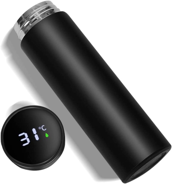 c5bc22fa-2bcd-4155-a911-7f145e9c271a-1673001416 Termos Set Cangkir Vacuum Souvenir Flask Set Hampers 500ml - Hitam - Image 1