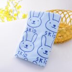 Handuk Mandi Baju Kimono Dewasa Karakter Wearable Towel - Biru