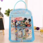 Set Alat Tulis 6 in 1 Stationery Free Bag untuk Anak Sekolah - mickey minnie