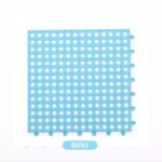 Karpet Kamar Mandi PVC Anti Licin 30 x 30 CM - biru
