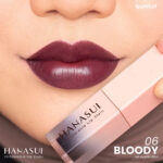 Hanasui Lip Cream Mattedorable Boba Edition Long Lasting Matte - bloody