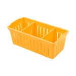 Rak Plastik Serbaguna Partisi Sekat Multifungsi Untuk Penyimpanan - orange