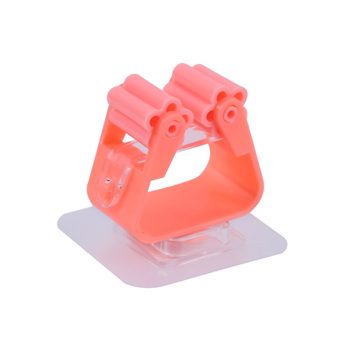 e91ec78f-e12d-430a-a409-99b254b635dc-1673001443 Gantungan Tempel Tempat Penyimpanan Sapu dan Pel Pada Dinding - pink - Image 1