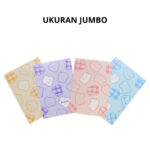 Kaca Rias Jumbo Lipat Bentuk Persegi dengan Model Buku - jumbo