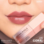 Hanasui Lip Cream Mattedorable Boba Edition Long Lasting Matte - coral
