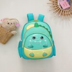 Tas Backpack Ransel Kecil Lucu Anak Wanita Korea 3d Unicorn  - Ransel Green Dino