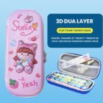 Kotak Tempat Pensil 3D Untuk Anak Dengan Motif Karakter - Bayi