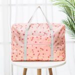 Tas Travel Lipat Jumbo Anti Air Hand Carry Luggage Waterproof - cherry