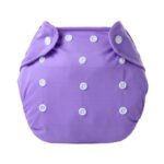 Popok Bayi Kain Kancing Cloth Diaper untuk Bayi Dapat Dicuci - ungu