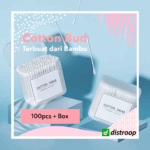 Cotton Bud Swab Natural Bambu Tanpa Isi 100 - 100