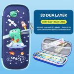 Kotak Tempat Pensil 3D Untuk Anak Dengan Motif Karakter - Bayi Naga