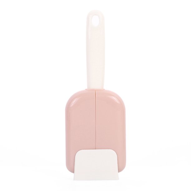 rug-1660573551552-0-1673001368 Centong Nasi Dengan Penutup Otomatis Sendok Nasi Buka Tutup Holder - Pink - Image 1