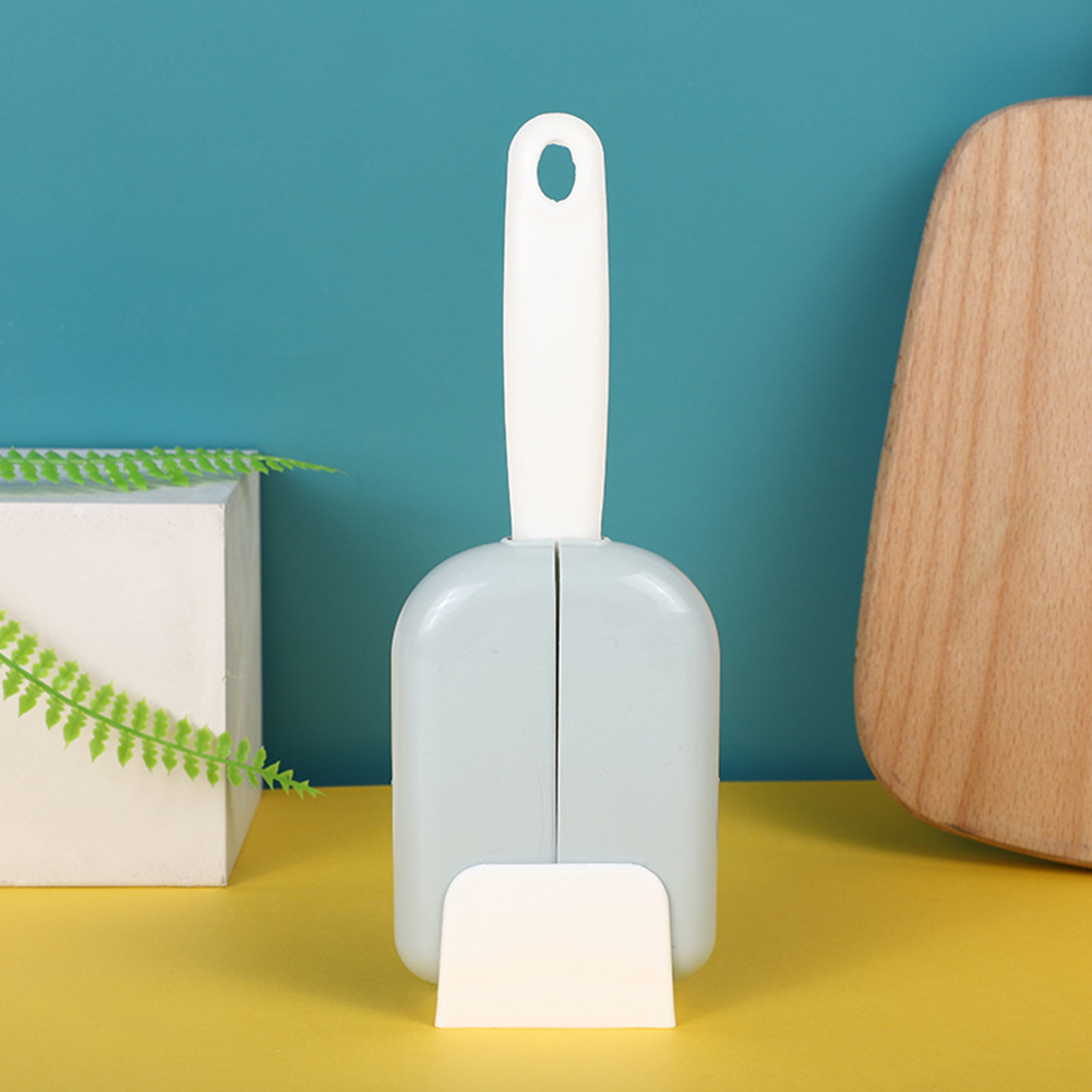 rug-1660573774109-0-1673001368 Centong Nasi Dengan Penutup Otomatis Sendok Nasi Buka Tutup Holder - Green - Image 1