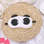 Kain Penutup Mata Ekspresi Panda Untuk Tidur - Oval