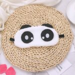 Kain Penutup Mata Ekspresi Panda Untuk Tidur - Dua Bulat