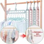 Gantungan Baju Magic Hangers Lipat Vertikal 9 in 1