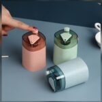 Tempat Tusuk Gigi Otomatis Praktis Dan Hemat Tempat - Biru