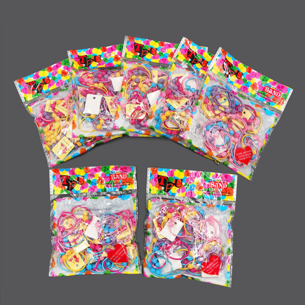 Ikat Rambut Elastis Warna Warni 1 Pack - 