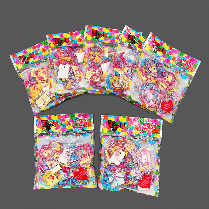 rug-1661342073834-0-1673001381 Ikat Rambut Elastis Warna Warni 1 Pack - - Image 1