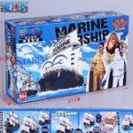 Mainan Kit Model Kapal Pirate Bajak Laut One Piece - Marineship