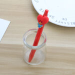 Pulpen Bolpoin Pena Mekanik Cetek Karakter Bt21 Boneka Bts - Tata