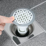 Saringan Pembuangan Air Floor Drain Kamar Mandi - Putih