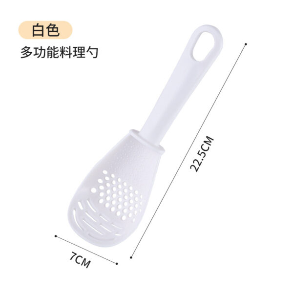 Saringan Nasi Plastik Mie Rebus Penghalus Kentang - Putih