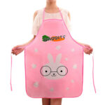 Apron Celemek Masak Plastik Anti Air dan Minyak Karakter - Kelinci