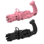 Mainan Gelembung Otomatis Elektrik Bubble Gun Anak - Hitam