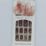Kuku Kukuan Palsu Aesthetic Fake Nails Art - MJ010-5