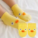 Kaos Kaki Pendek Motif Karakter Hewan 3D Untuk Bayi - Ayam