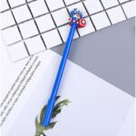 Pulpen Pen Pena Alat Tulis Tinta Gel Karakter Superhero - Captain Amerika