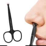 Gunting Cukur Kecil Ujung Tumpul Untuk Bulu Hidung Stainless Steel