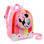 Ransel Anak Sekolah Cowok Perempuan Karakter Korea - Pink Minnie